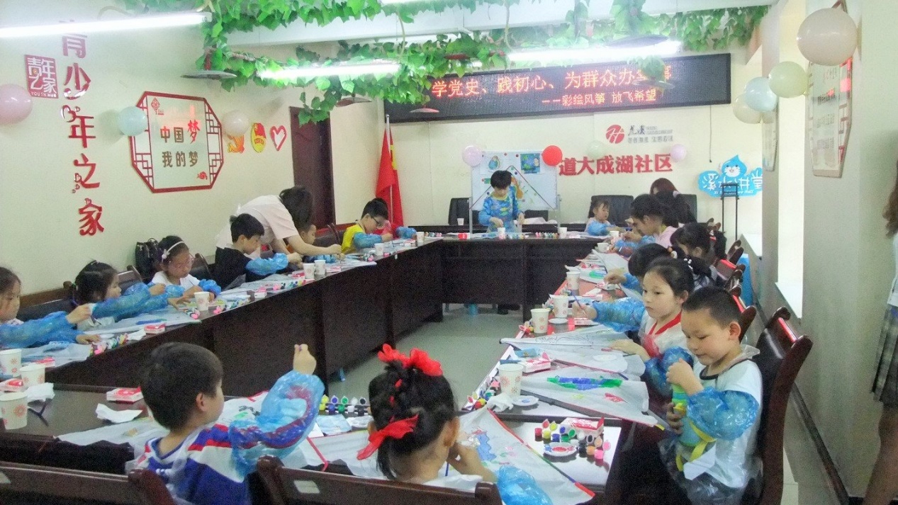 小孩们在房间里中度可信度描述已自动生成